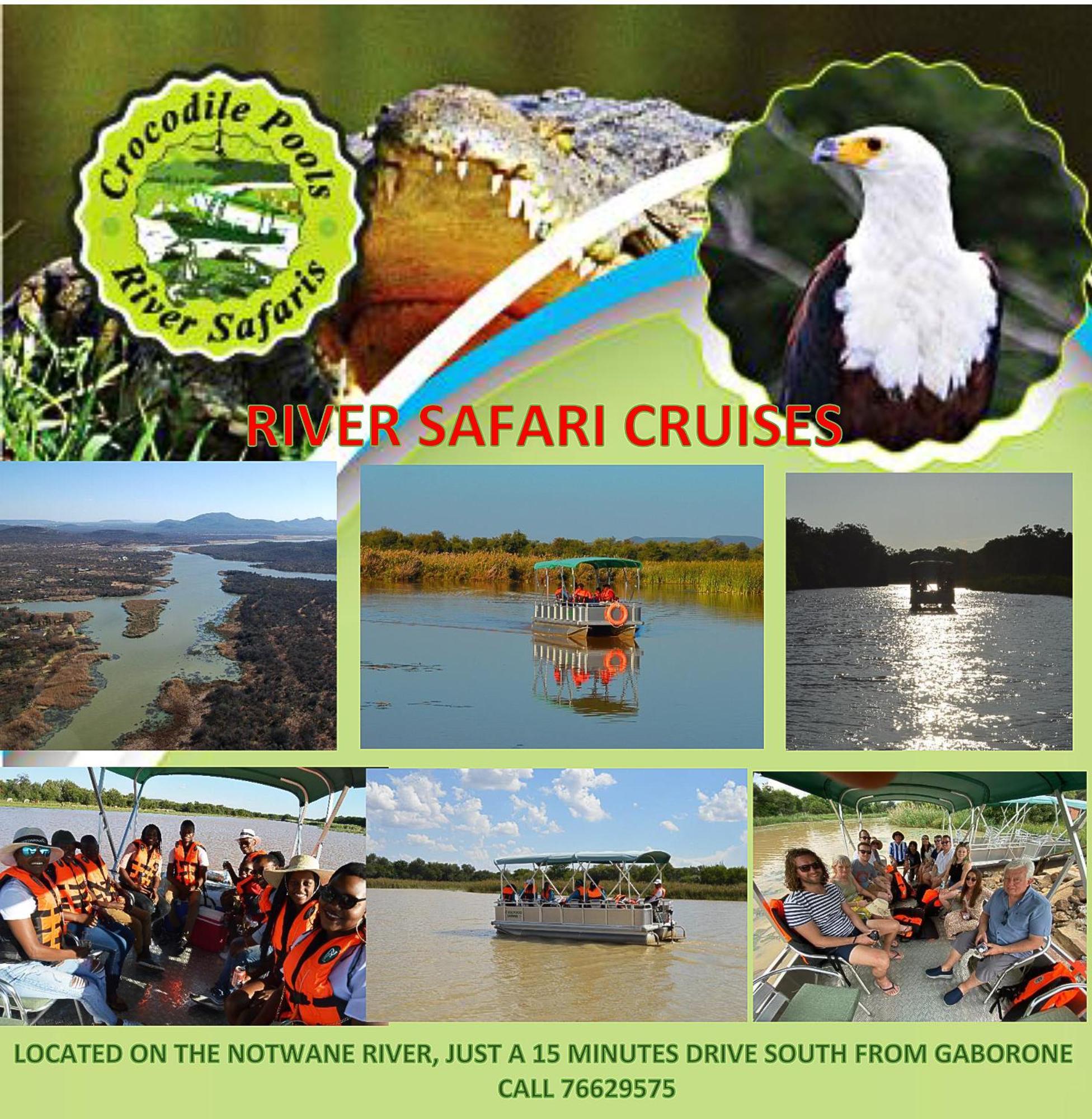 Crocodile Pools River Safaris Габороне Экстерьер фото